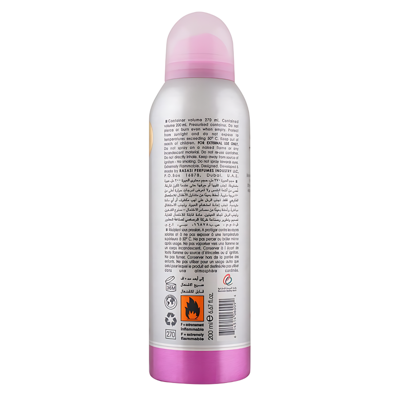 Rasasi Emotion Pour Femme Deodorant Body Spray 200ml