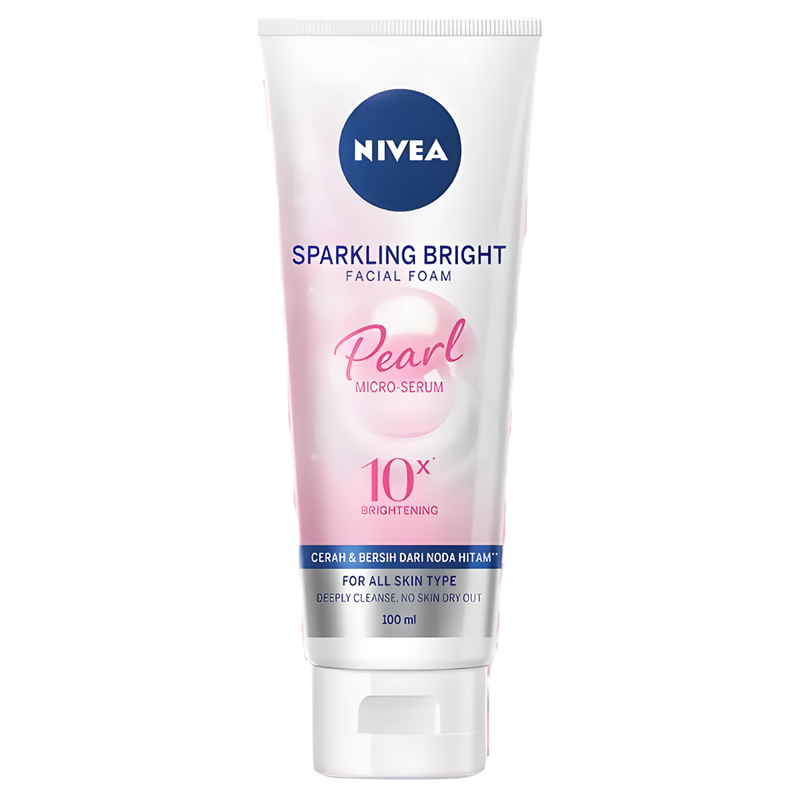 Nivea Sparkling Bright Facial Foam - 100ml
